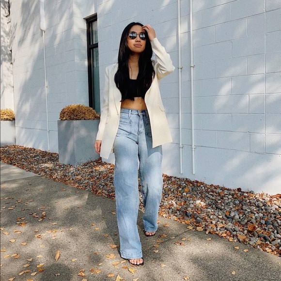 Banana Republic Denim - BANANA REPUBLIC WIDE LEG JEANS